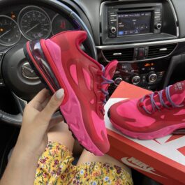 Nike Air Max 270 React Coral Pink (Розовый)