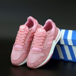 Кроссовки женские Adidas ZX 500 RM Pink White