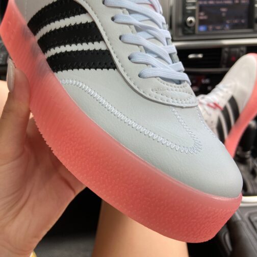 Кроссовки женские Adidas Samba Love White/Pink (Белый) • Space Shop UA
