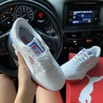 Puma Cali White and Blue/Red (Белый)