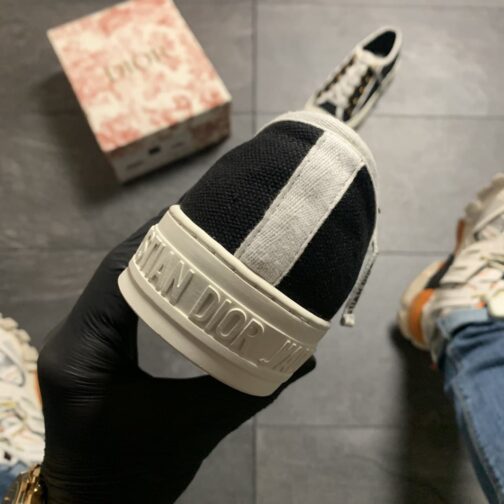 Женские кеды Dior Low-Top Sneakers Black White • Space Shop UA