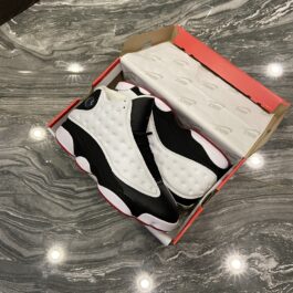 Кроссовки мужские Nike Air Jordan 13 White Black