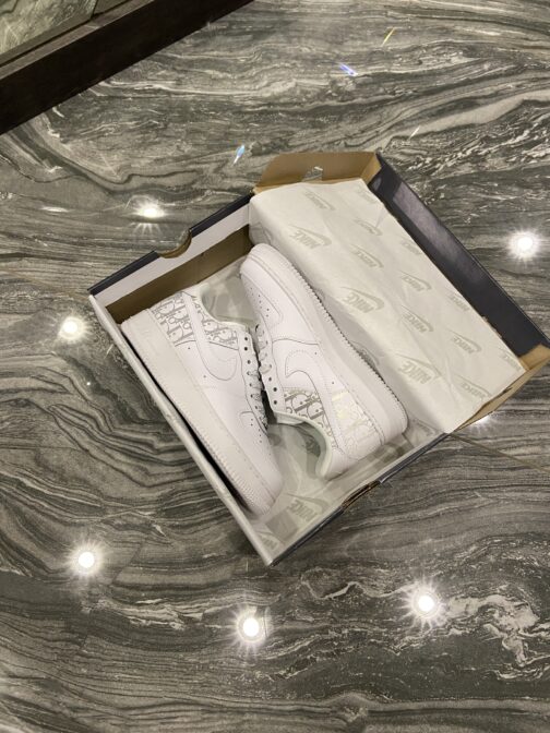 Кроссовки женские Nike Air Force 1 Low X Dior White (Белый) • Space Shop UA