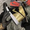 Nike Air Jordan 1 Gold/Black (Золотой) • Space Shop UA