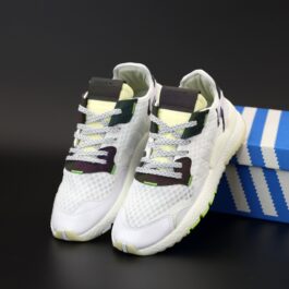 Мужские кроссовки Adidas Nite Jogger White Neon