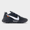 Nike React OFF-White Black (Чёрный) • Space Shop UA