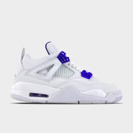 Nike Air Jordan 4 Retro White Violet